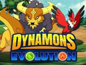 jeux dynamons évolution.